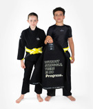 Progress Kids M6 lite Kimono -black